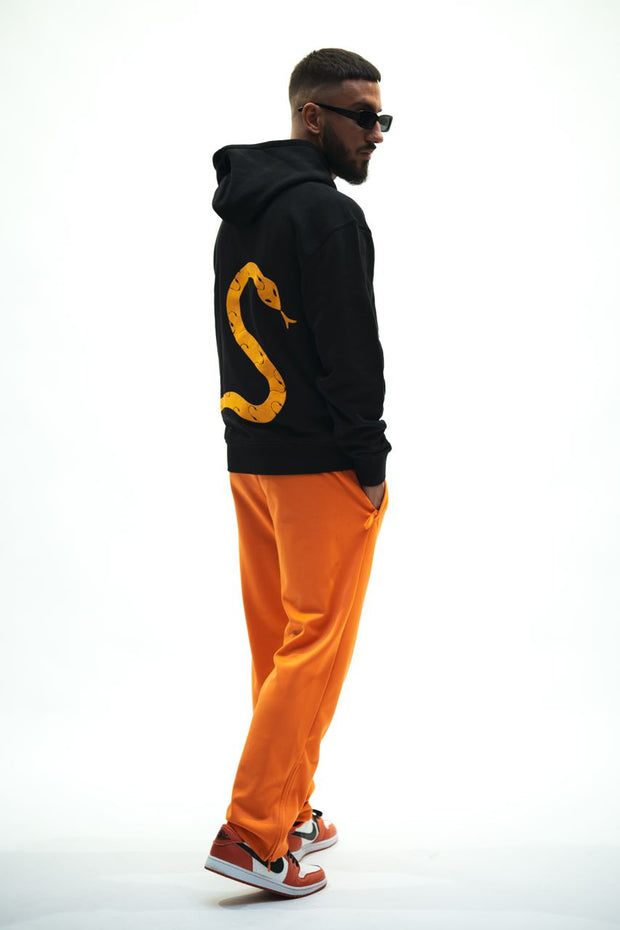 Hoodie Logo Snake Yellow