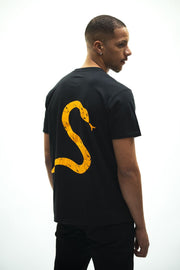 T-shirt Logo Snake Yellow