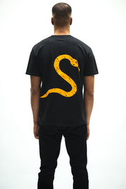 T-shirt Logo Snake Yellow